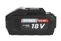 AYGER Батарея аккумуляторная литий-ионная 1880BLM 8.0Ач