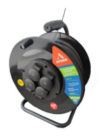 Удлинитель силовой АYGER КГ 3х1,5  50м  на металлической катушке IP 44 (c/з)