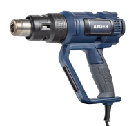 AYGER Фен строительный электрический AHG2000LCD