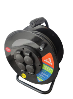 Удлинитель силовой АYGER КГ 3х1,5  30м  на металлической катушке IP 44 (c/з