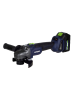 AYGER Машина углошлифовальная аккумуляторная  бесщеточная AG18BL4 (с двумя аккумуляторами 4Ah )