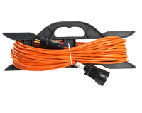 Удлинитель ПВС АYGER 3x1,5 на рамке  30м (С/з)